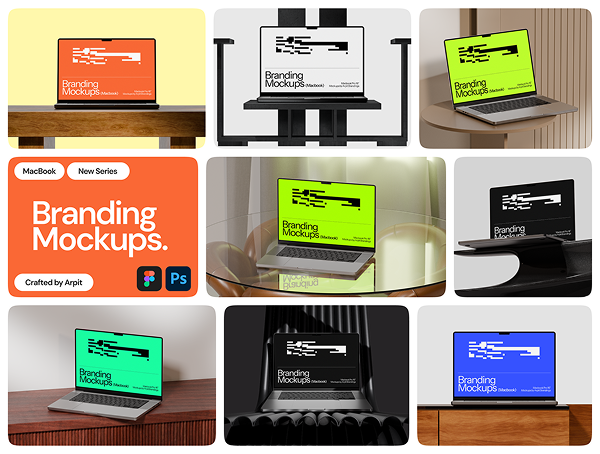 Branding Mockups - Macbook Pro